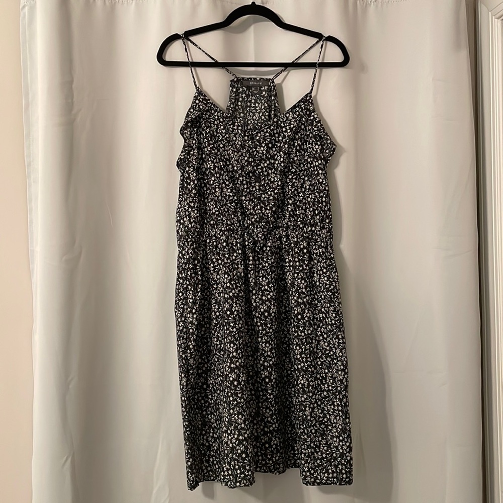 Primark black and white dress